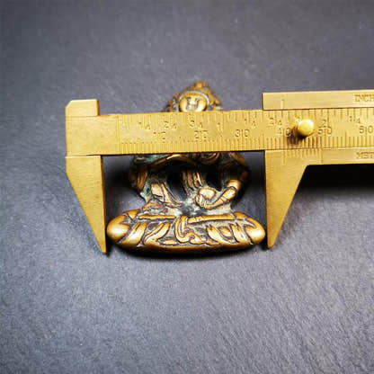 Vajrasatva,2.24" - Tibetan Buddhist vajra, view 9