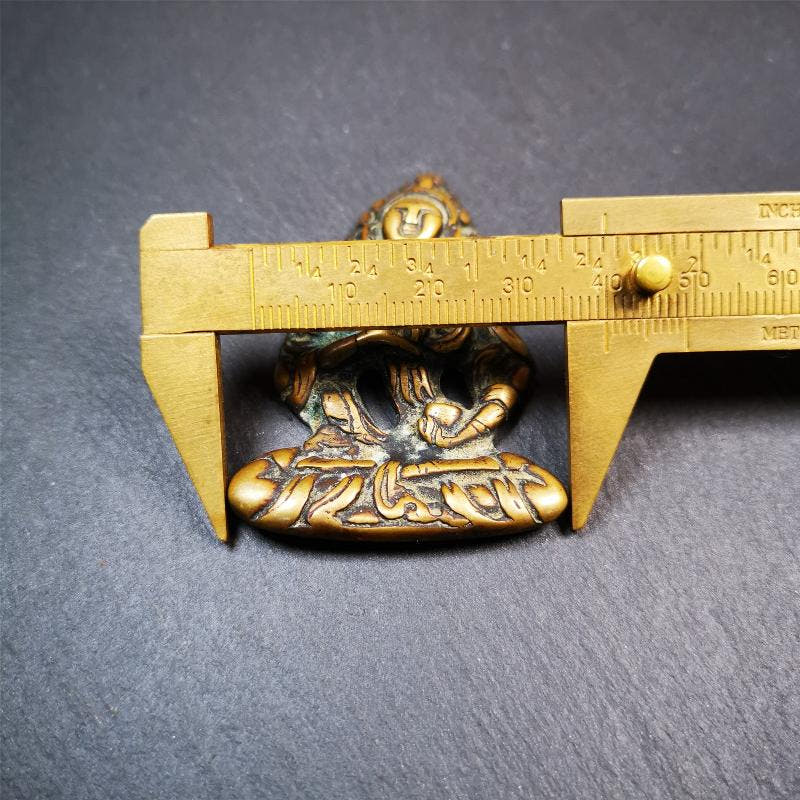 Vajrasatva,2.24" - Tibetan Buddhist vajra, view 9