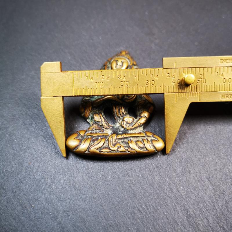 Vajrasatva,2.24" - Tibetan Buddhist vajra, view 9