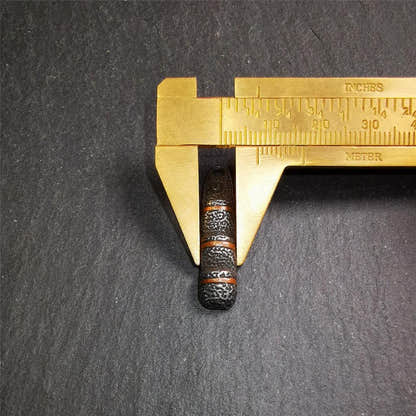 Ladder Amulet 1.38" - Tibetan Buddhist amulet, size reference
