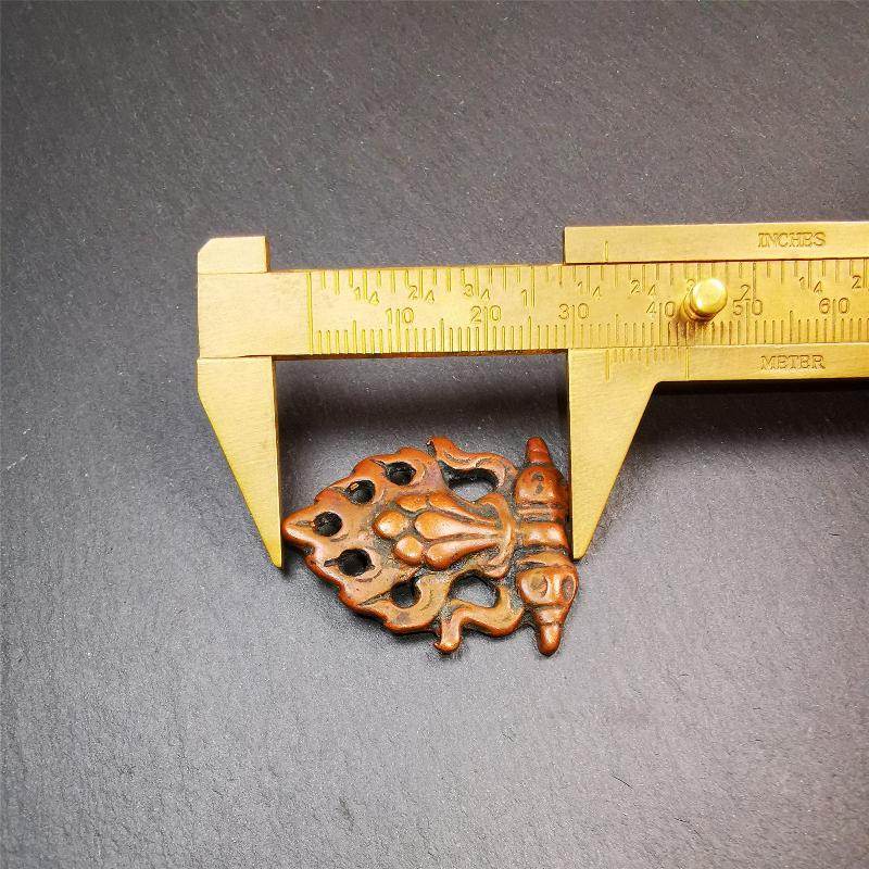 Wish-Fulfilling Cintamani Amulet - Tibetan Buddhist amulet, view 9