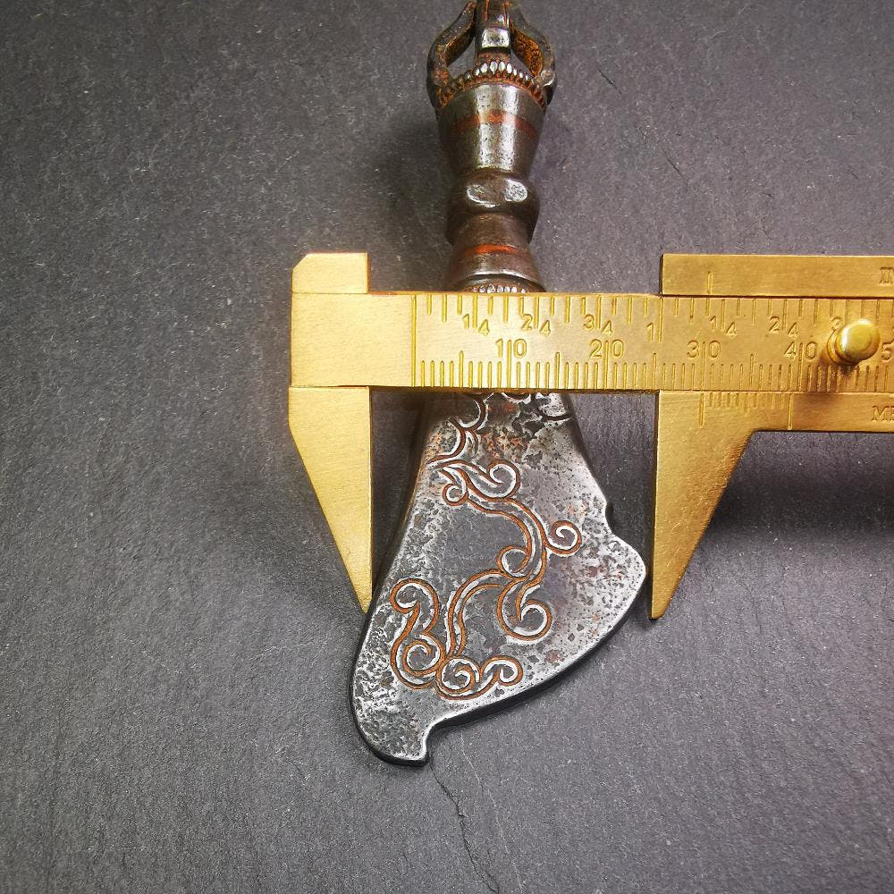 Kartika Knife 3.9" - Tibetan Buddhist art, view 9