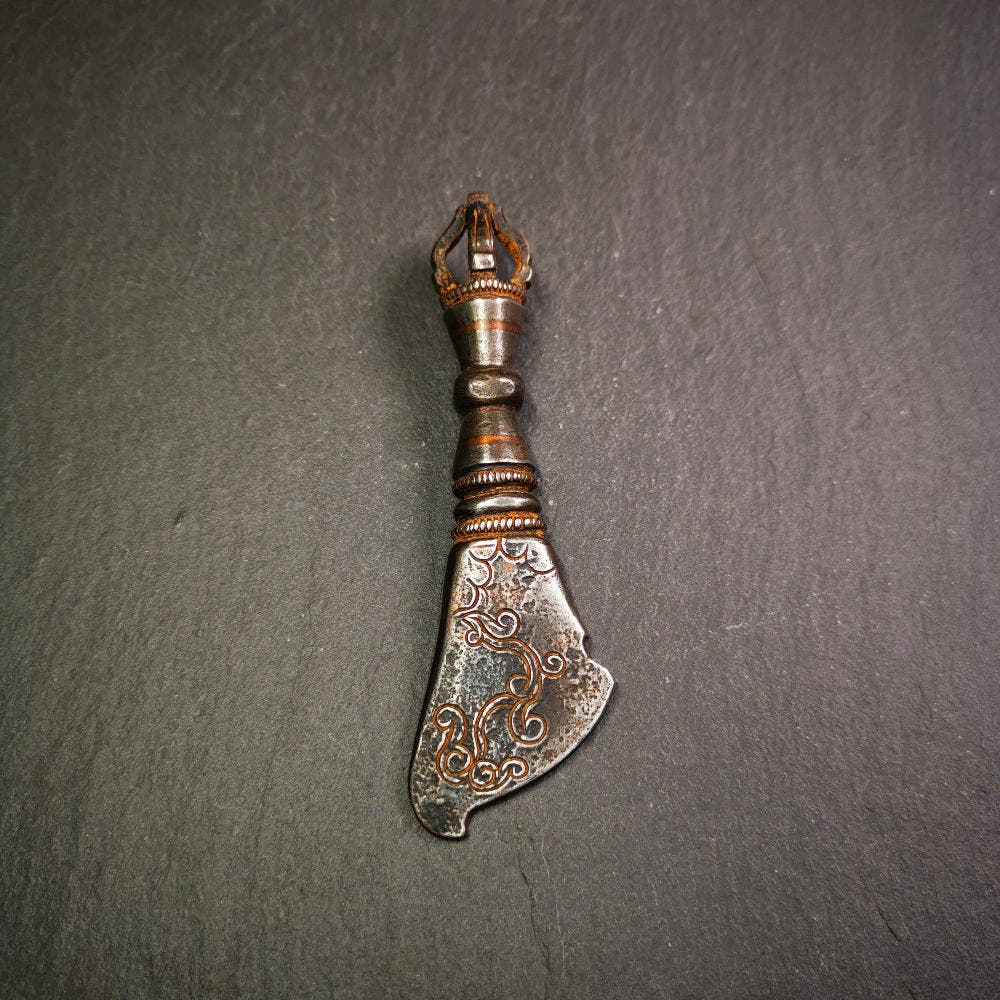 Kartika Knife 3.9" - Tibetan Buddhist art, view 4
