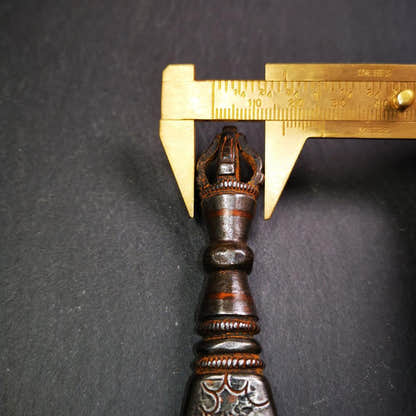 Kartika Knife 3.9" - Tibetan Buddhist art, size reference