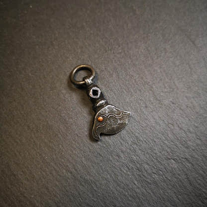 Kartika Pendant, 1.1" - Tibetan Buddhist art, view 7