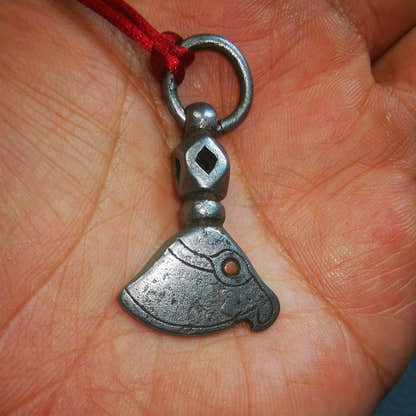 Kartika Pendant, 1.34" - Tibetan Buddhist art, view 8