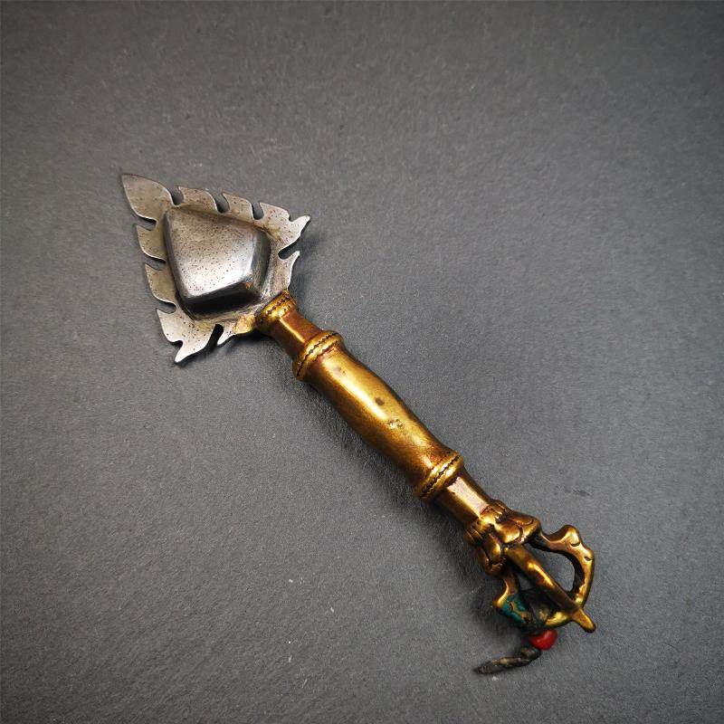 1 Set of 10 PCs Ritual Implements - Tibetan Buddhist art, view 12