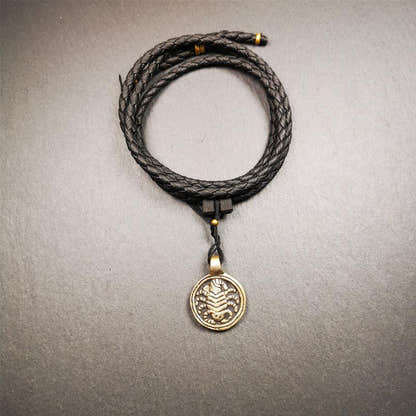 Scorpion Guru Amulet 0.87" - Tibetan Buddhist amulet, view 5