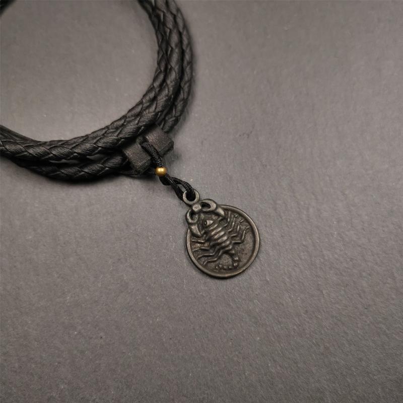 Scorpion Guru Amulet 0.8" - Tibetan Buddhist amulet, view 4