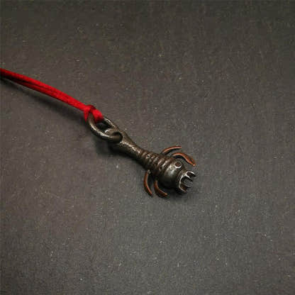 Scorpion Guru Amulet 1.26" - Tibetan Buddhist amulet, view 5