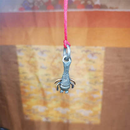 Scorpion Guru Amulet 1.26" - Tibetan Buddhist amulet, view 7