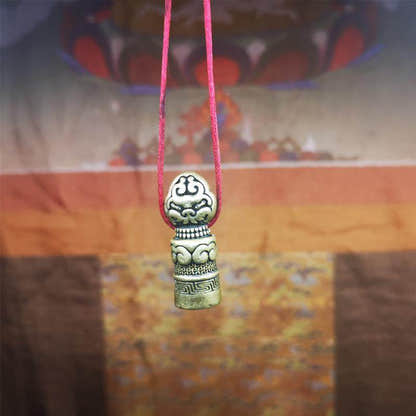 Snow Lion Seal,Auspicious Pattern - Tibetan Buddhist art, view 8