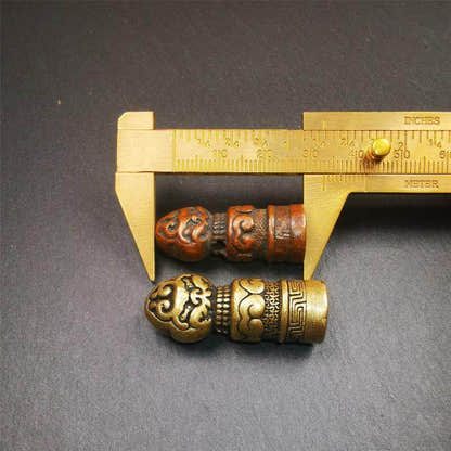 Snow Lion Seal,Auspicious Pattern - Tibetan Buddhist art, view 12