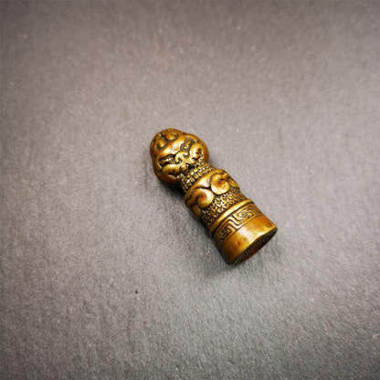 Snow Lion Seal,Lucky Knot Symbol - Tibetan Buddhist art, view 9