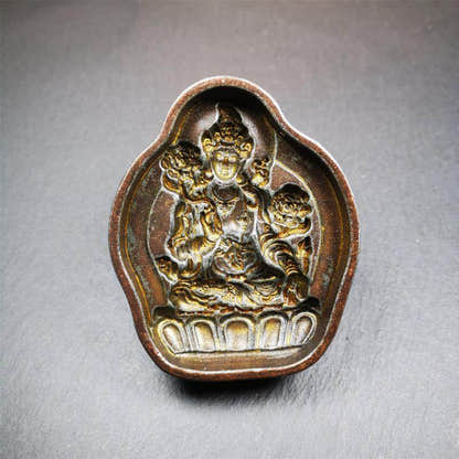 Green Tara Tsa Tsa Mold - Tibetan tsa tsa mold, view 4