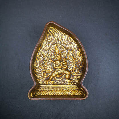 Kalacakra Tsa Tsa Mold - Tibetan tsa tsa mold, detailed view