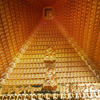 Thousand Stupas,Big Tsa Tsa Mold - Tibetan tsa tsa mold, view 8