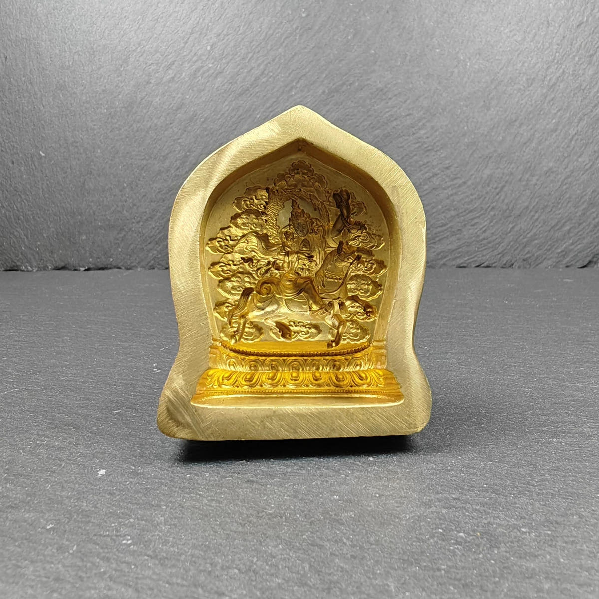 Achi Chokyi Drolma Tsa Tsa Mold - Tibetan tsa tsa mold, close-up detail
