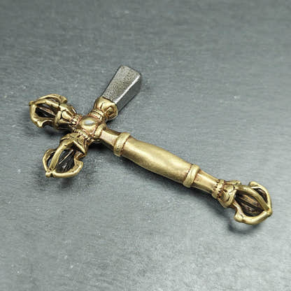 Vajra Hammer 5.1" - Tibetan Buddhist vajra, view 4