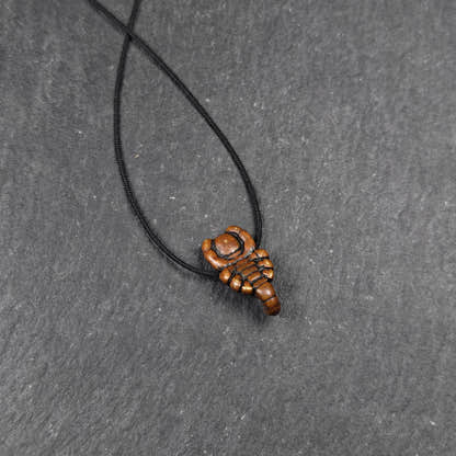 Scorpion Guru Amulet of Padmasambhava - Tibetan Buddhist amulet, view 6
