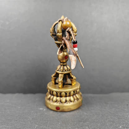 Authentic Tibetan Dorje Vajra - Tibetan Buddhist vajra, detailed view