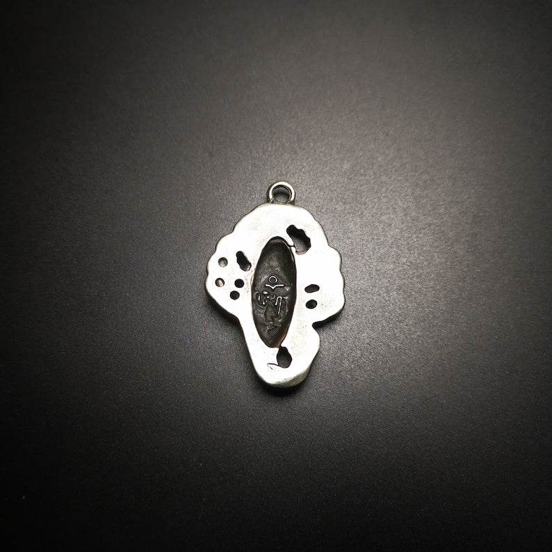 Amulet,Scorpion Guru of Padmasambhava - Tibetan Buddhist amulet, view 6