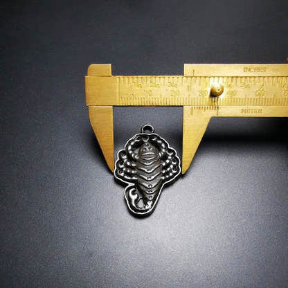 Amulet,Scorpion Guru of Padmasambhava - Tibetan Buddhist amulet, view 7