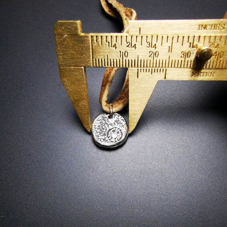 Buddhist Amulet,Elephant Protective Pendant,Buddhist Amulet,Made of Sterling Sil - Tibetan Buddhist amulet, view 8