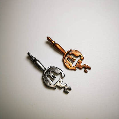 Amulet Pendant,The Key of Heart, Trantic Buddhism Dharma - Tibetan Buddhist amulet, view 6