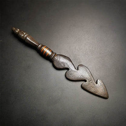 Amulet Kila Dagger Dorje Phurba ,Snake Spear - Tibetan Buddhist amulet, view 4