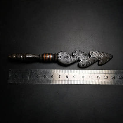 Amulet Kila Dagger Dorje Phurba ,Snake Spear - Tibetan Buddhist amulet, view 8