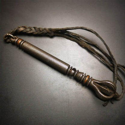 Horse Whip Handle - Tibetan Buddhist art, view 4