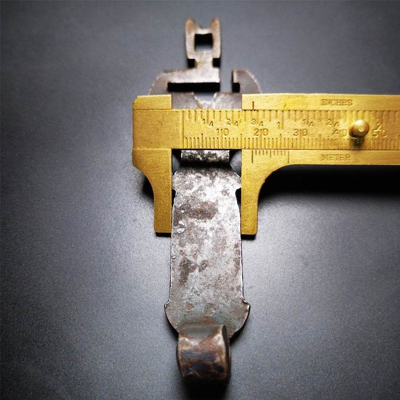 Tibetan Padlock, Old Door Lock - Tibetan Buddhist art, view 8