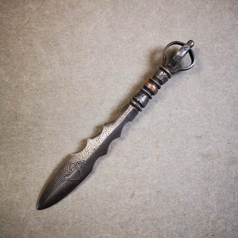 Vajra Sword of Wisdom Buddha Manjushri - Tibetan Buddhist vajra, view 5