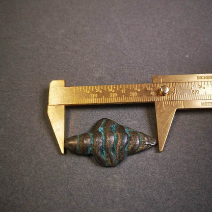 Shankha Divine Conch Badge,Tibetan Buddhist Protective Amulet Pendant,Made of Li - Tibetan Buddhist amulet, view 8