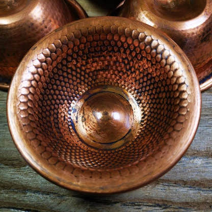 Buddhist Water Offering Bowls - Tibetan Buddhist art, view 4