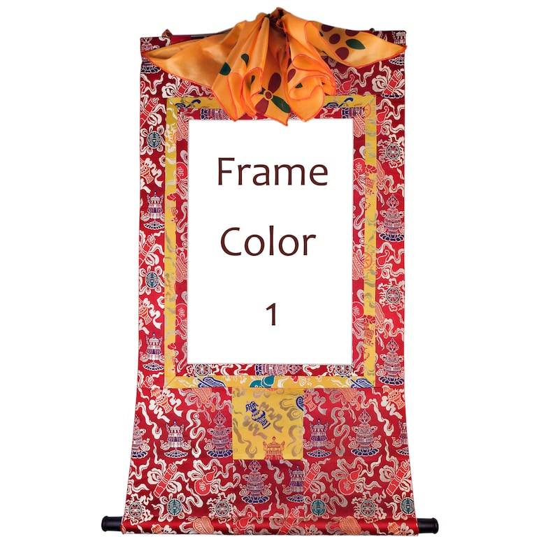 Customized Thangka Frame Service - Tibetan thangka painting, view 4