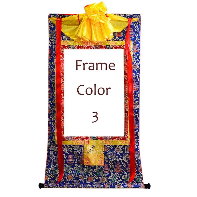 Customized Thangka Frame Service - Tibetan thangka painting, view 6