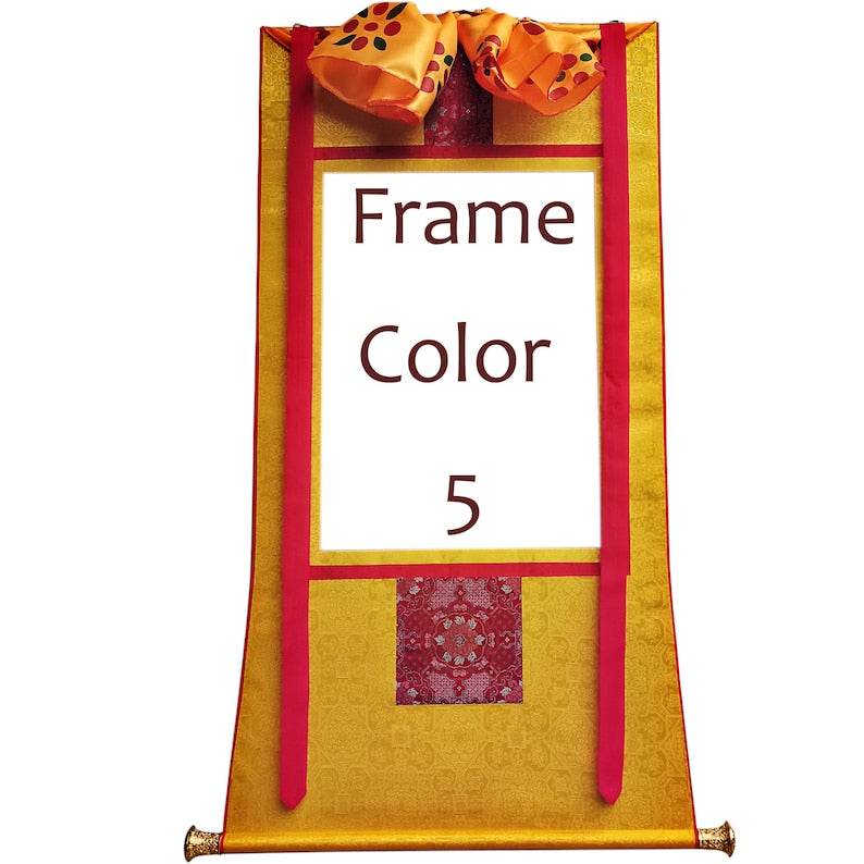 Customized Thangka Frame Service - Tibetan thangka painting, view 8