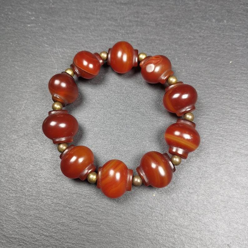 Wrist Mala, Prayer Beads Bracelet - Tibetan Buddhist mala beads, view 5