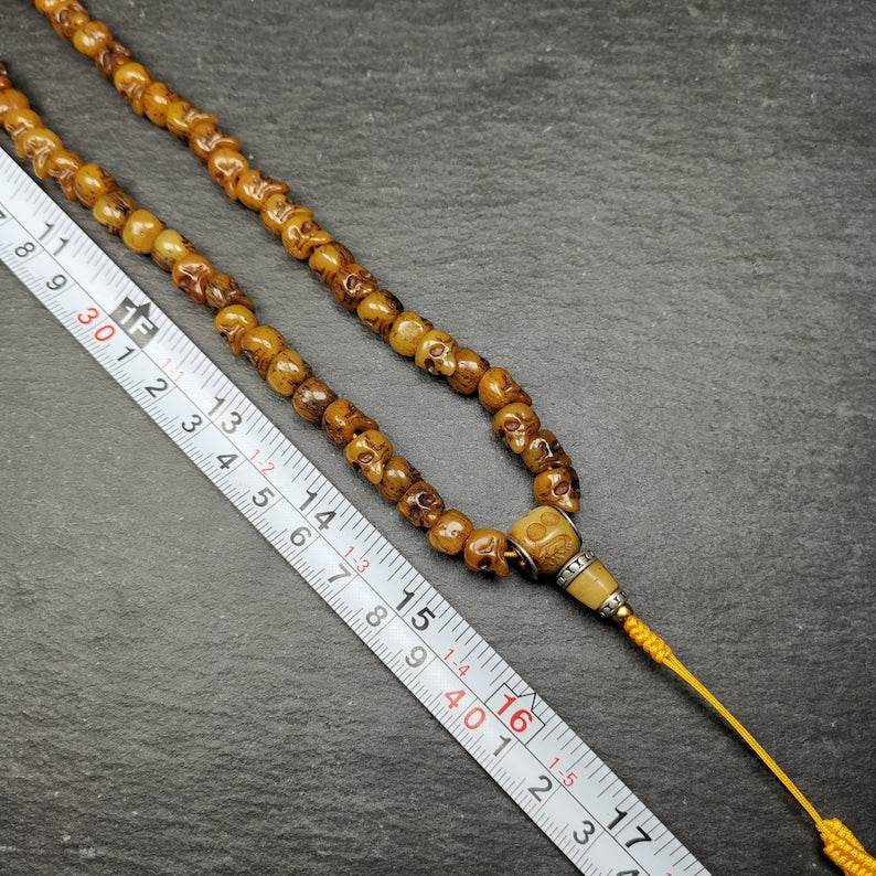 Yak Bone Kapala Mala,Prayer Beads - Tibetan Buddhist mala beads, view 6
