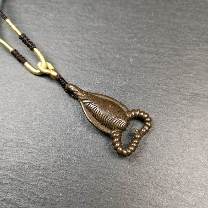 Amulet,Scorpion Guru of Padmasambhava, Buddhist Scorpion Totem Pendant - Tibetan Buddhist amulet, view 4
