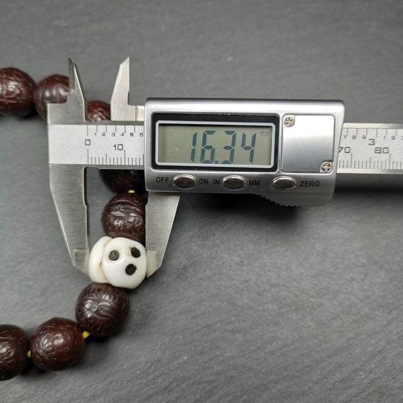 Handhold Wrist Mala, Old Bodhi Seed Beads Bracelet - Tibetan Buddhist mala beads, view 5