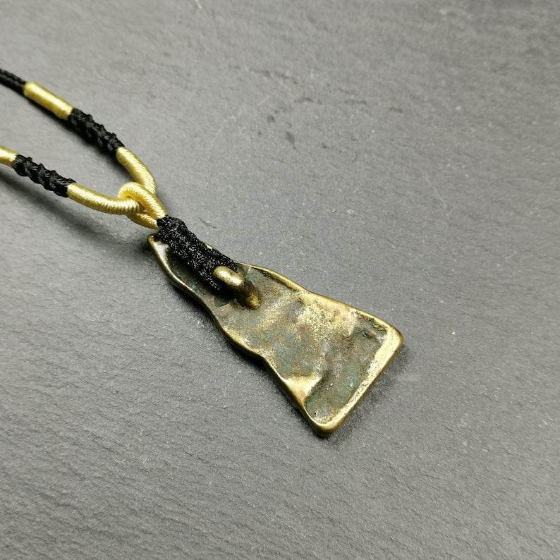 Buddhist Protective Amulet,Amitayus Statue Pendant - Tibetan Buddhist amulet, view 4