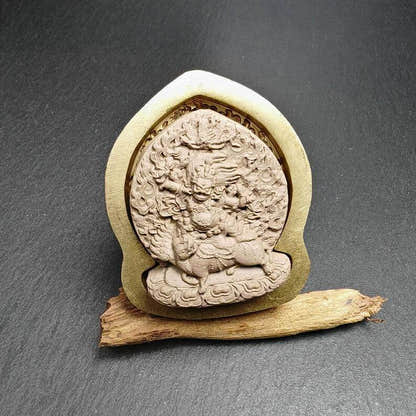 Tsa Tsa Mold,Wrathful Guru Rinpoche,5cm Height - Tibetan tsa tsa mold, view 5