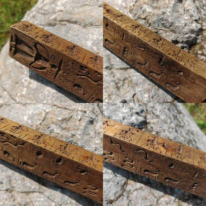 Zanpar Wooden Mold Stick - Tibetan Buddhist art, view 6