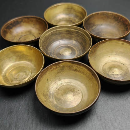 Water Offering Bowls 2.4" - Tibetan Buddhist art, view 6