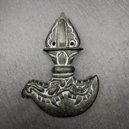 Kartika Knife of the Dakinis - Tibetan Buddhist art, front view
