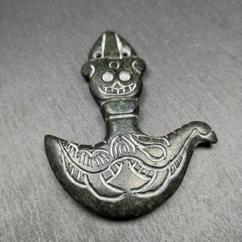 Kartika Knife of the Dakinis - Tibetan Buddhist art, detailed view