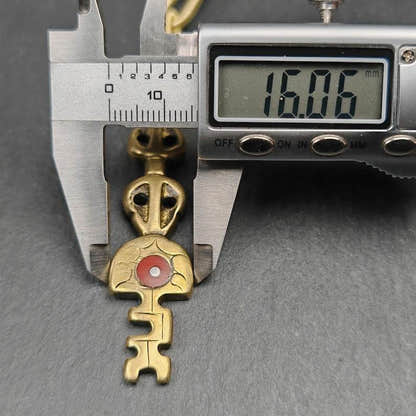 Amulet,The Key of Heart Pendant - Tibetan Buddhist amulet, view 9